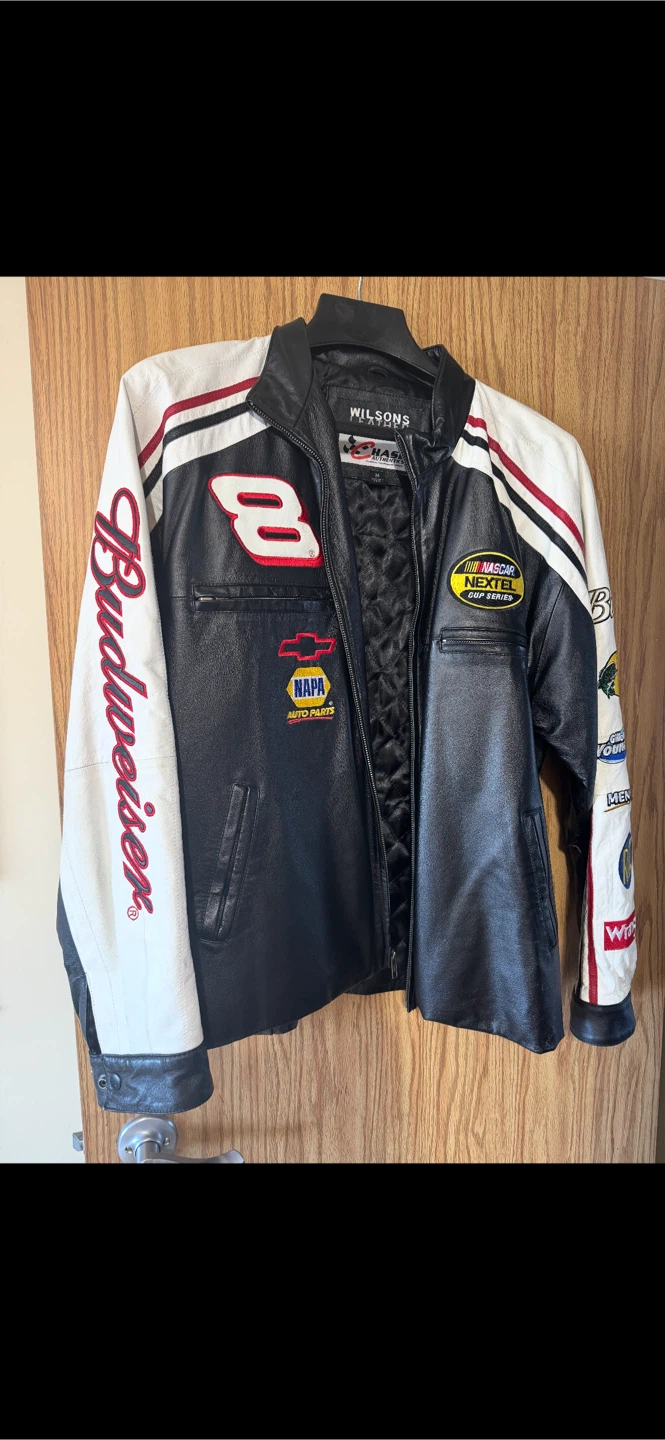 Budweiser Racing Leather Jacket