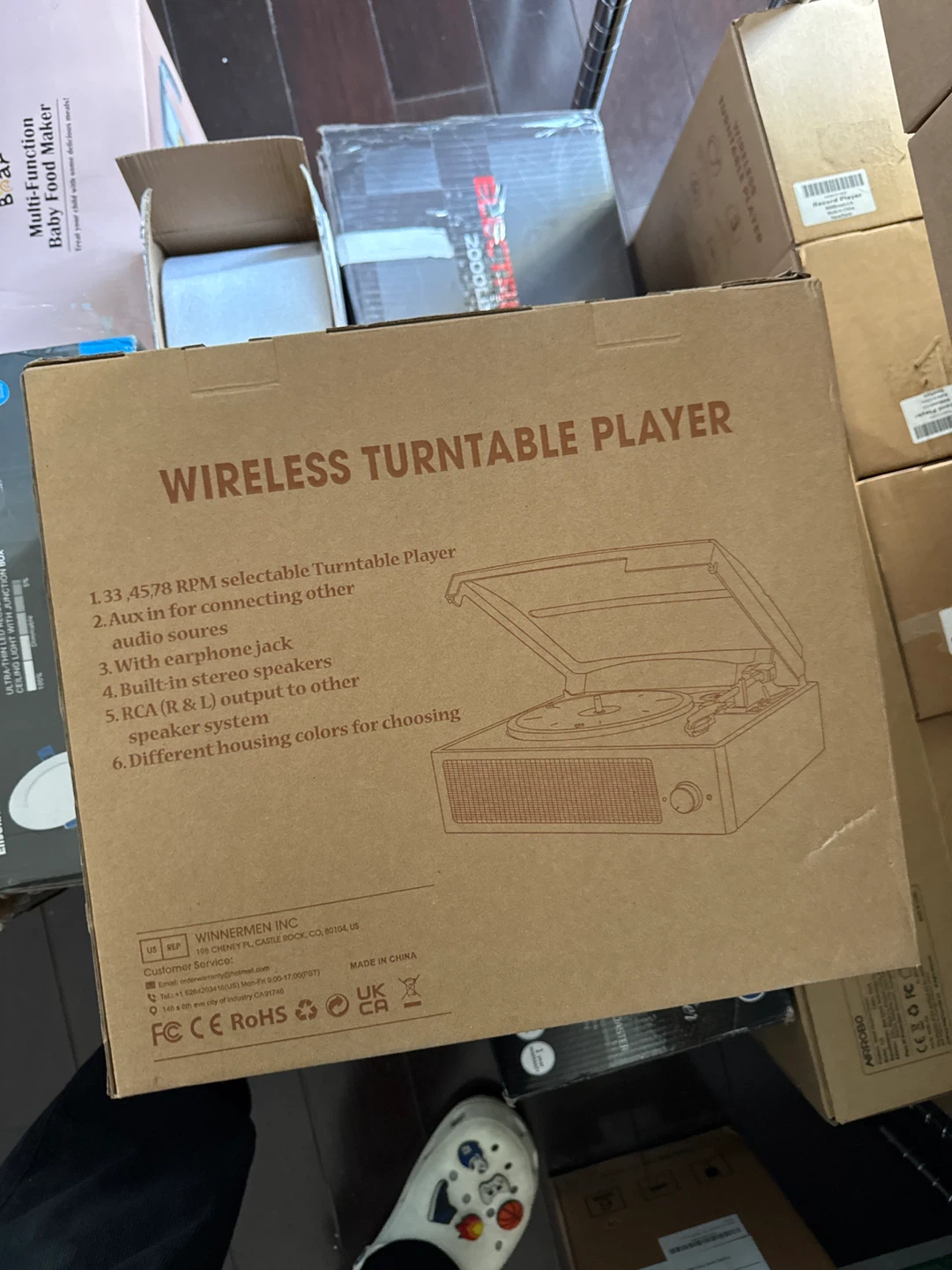 Wireless Turntable Player - photo 3