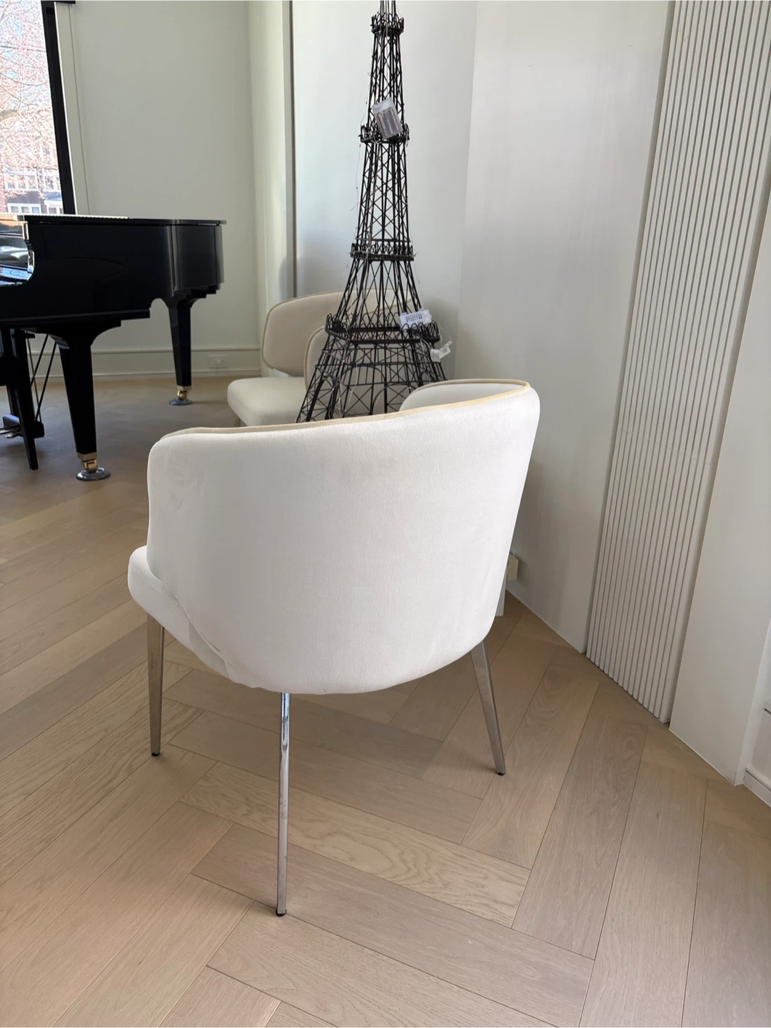 White Accent Chairs - Set of 2 - photo 4