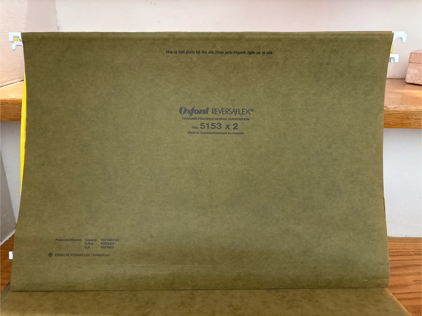 Oxford REVERSAFLEX Hanging File Folders (approx. 12) - photo 2