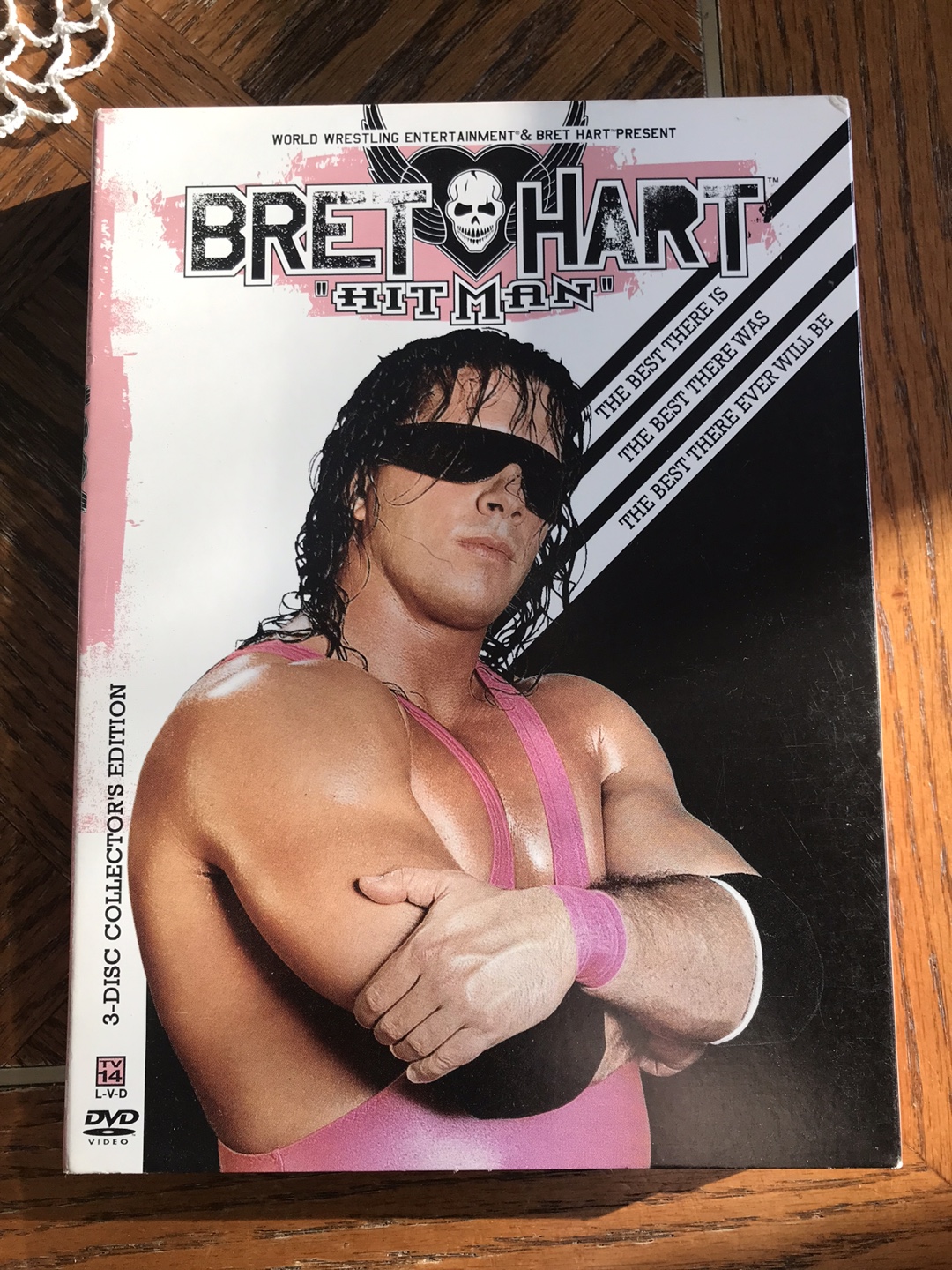 WWE 3-Disc Collector's Edition DVD featuring Bret Hart