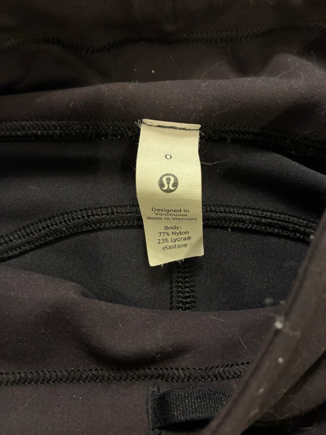 Lululemon Black Leggings Size 0 with Pockets - photo 4