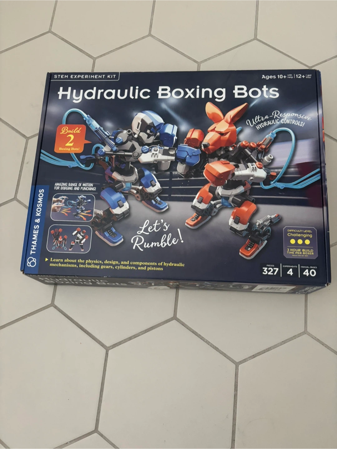 Thames & Kosmos Hydraulic Boxing Bots STEM Kit - photo 3