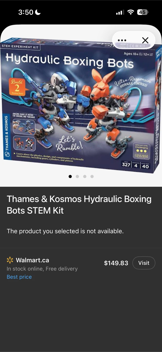 Thames & Kosmos Hydraulic Boxing Bots STEM Kit - photo 4