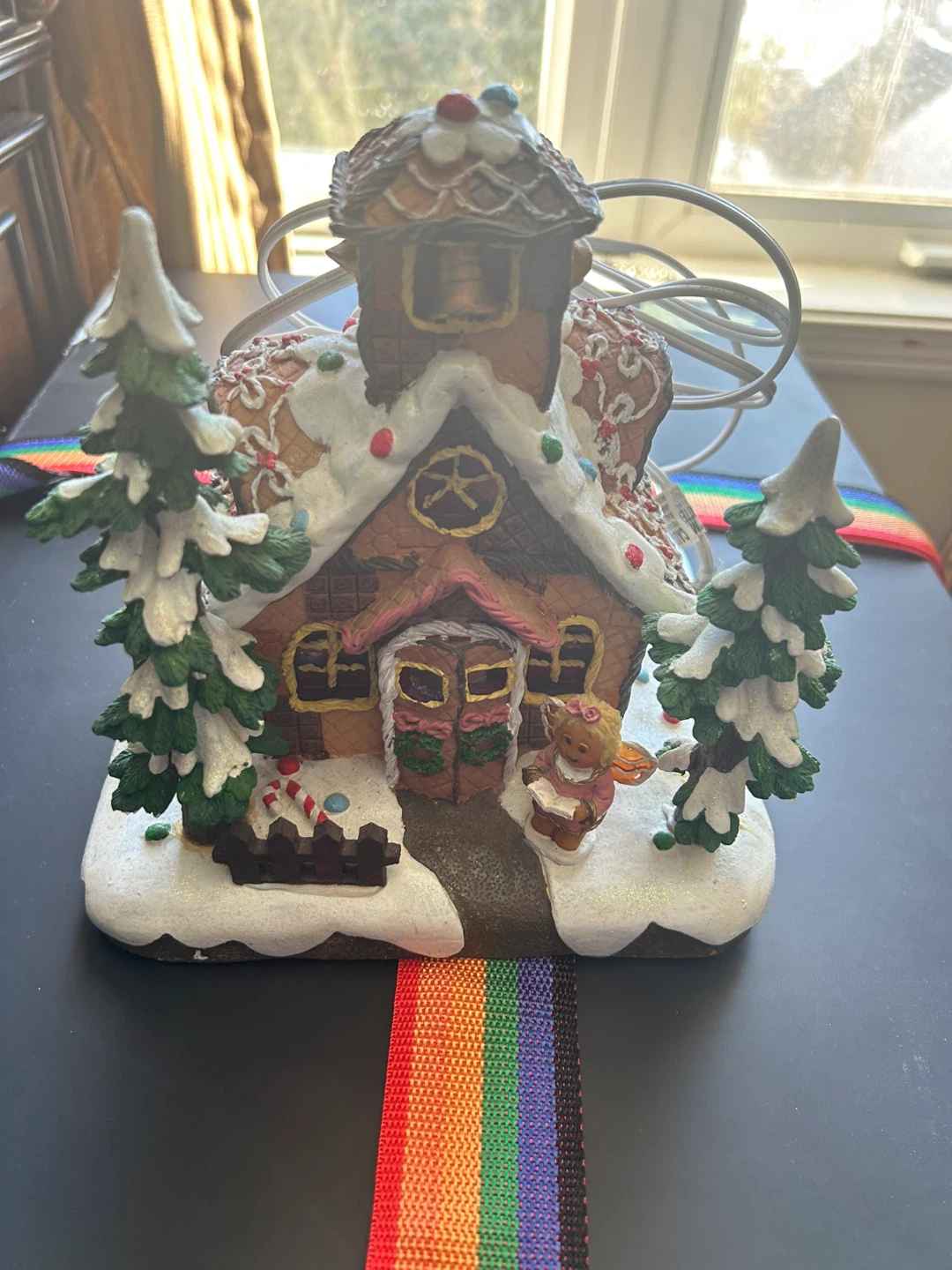 🧡Illuminated Gingerbread House Decor - photo 2
