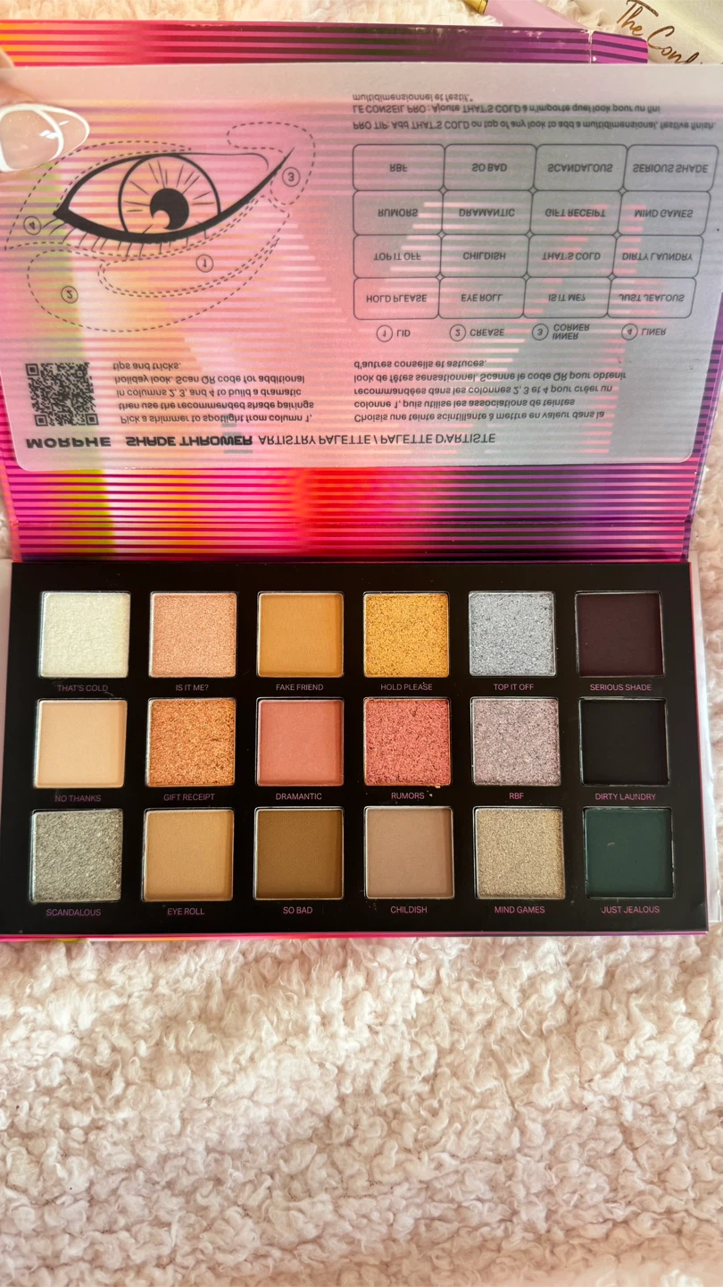 Morphe Shade Thrower Artistry Palette 🧡