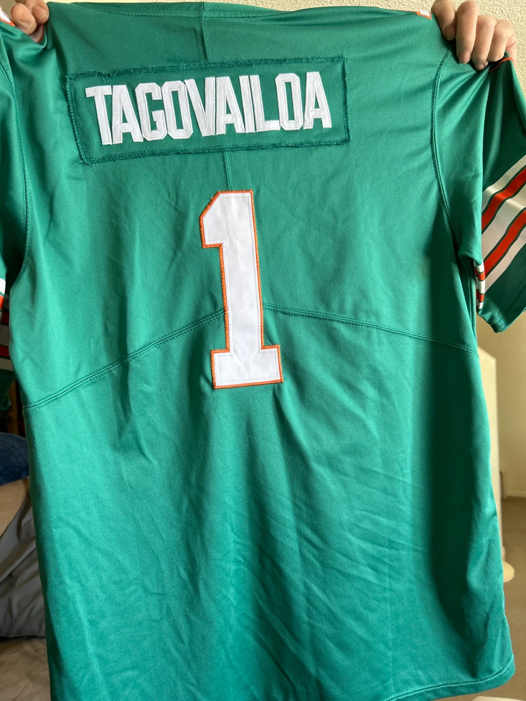 Miami Dolphins Tagovailoa #1 Jersey XL - photo 2