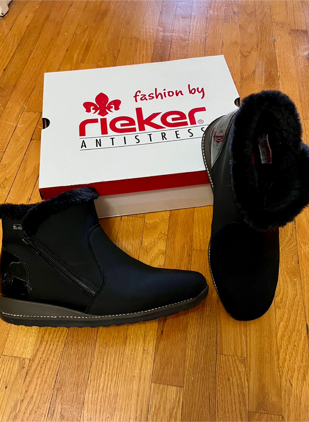 Rieker Women's Stylish Ankle Boots Size 8 (EUR 39) - photo 2