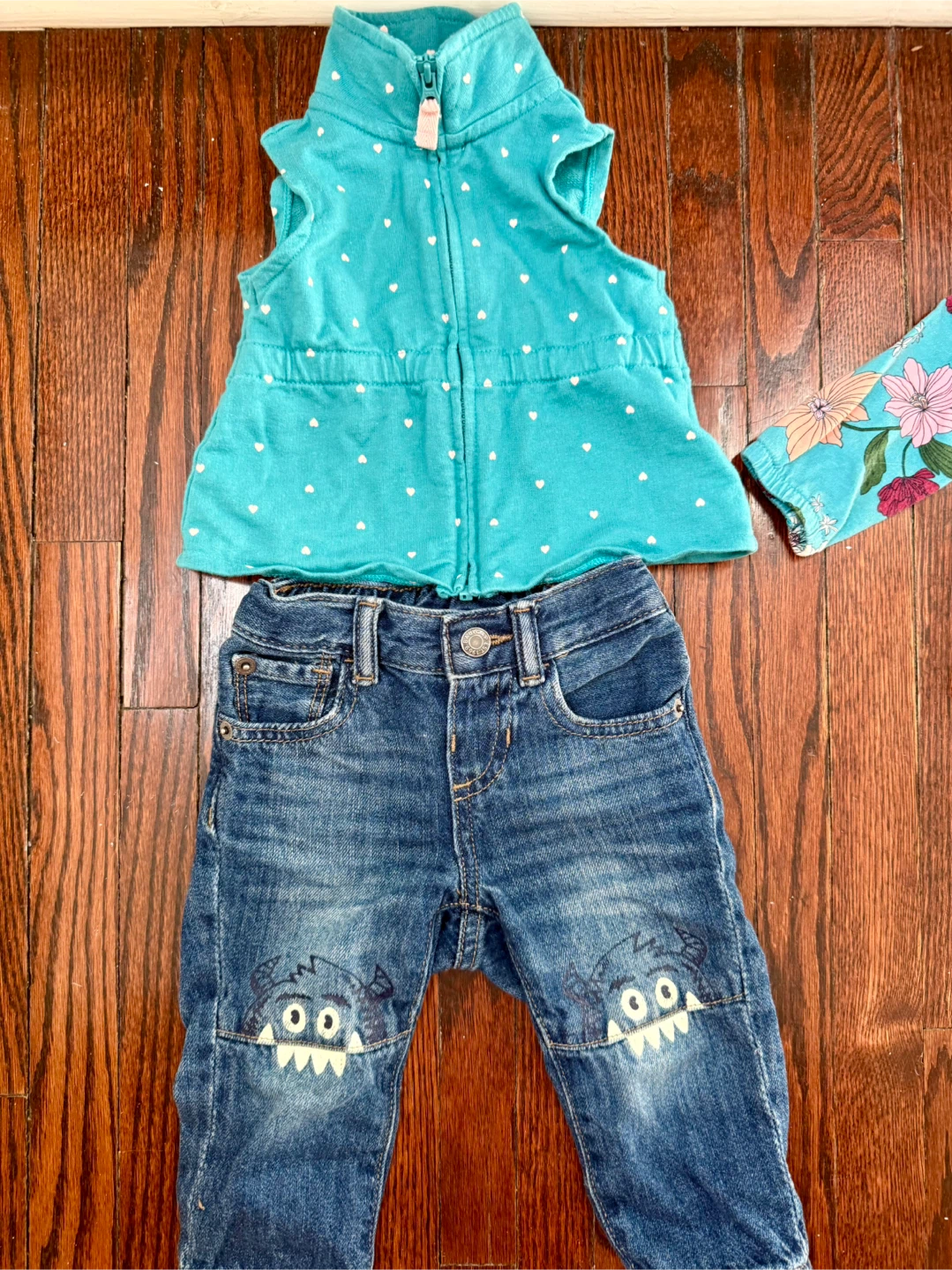 Baby 👧 Spring Clothes Bundle (10pcs) 🧡 - photo 2