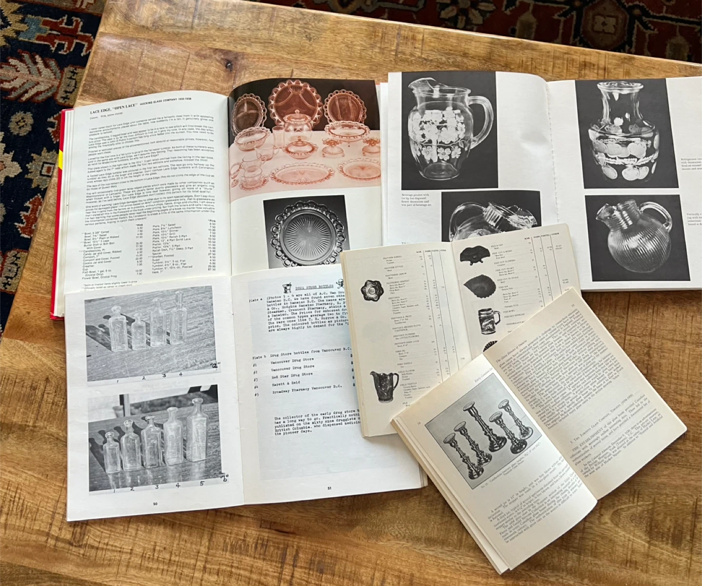 Vintage Reference Books About Collecting Glassware - photo 2