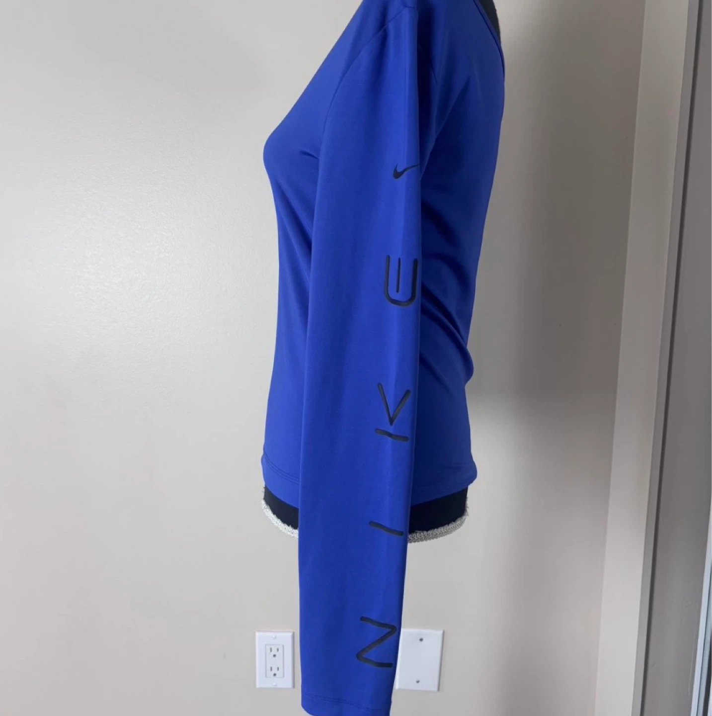 Nike Blue One Shoulder Long Sleeve Top - photo 3