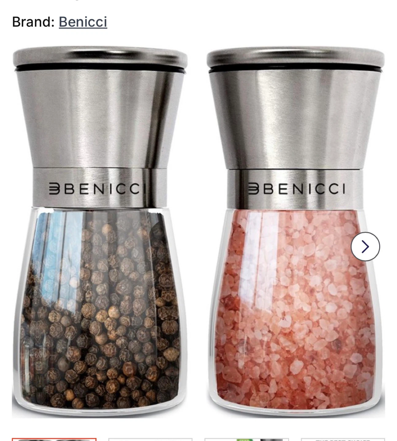 Salt & pepper shaker/grinder