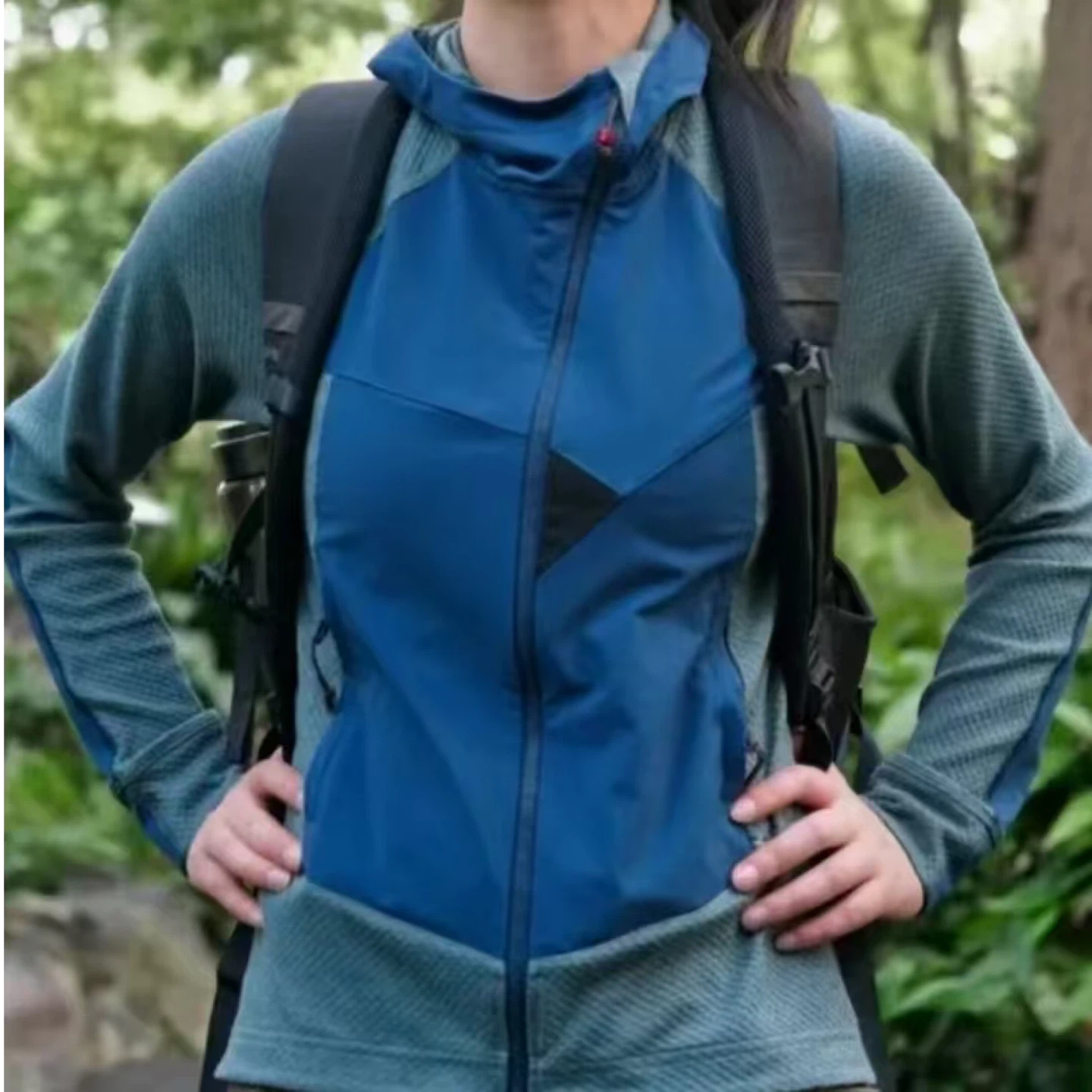 Pan'an's Men's Hoodie - Monkswood Blue - photo 2