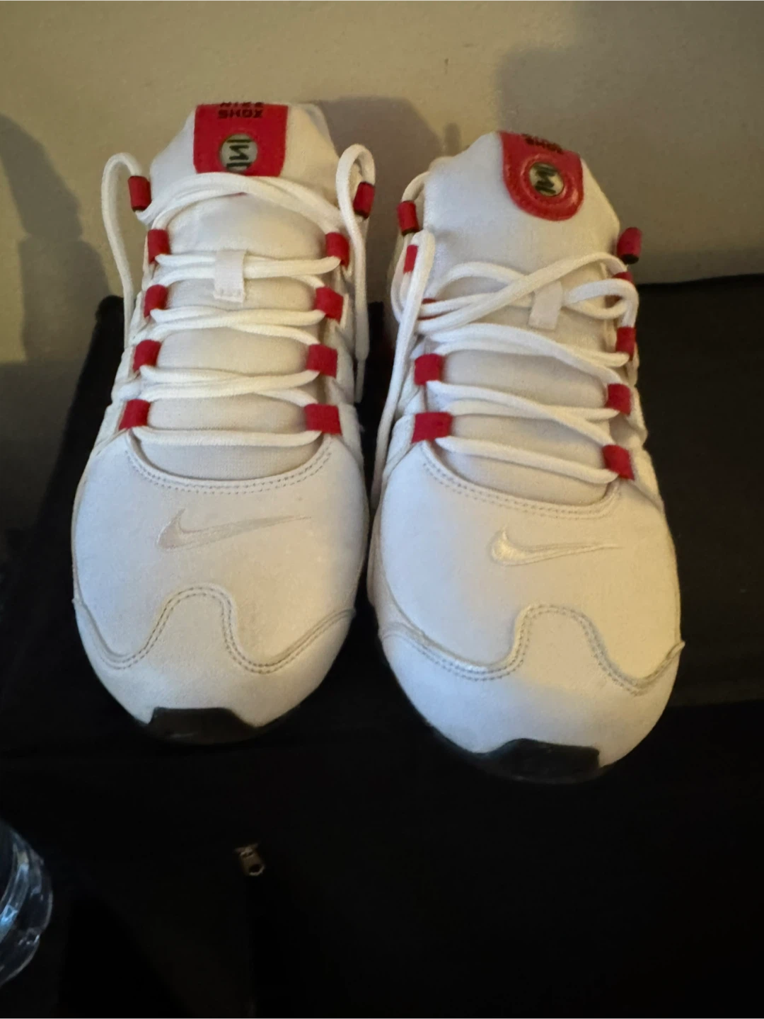 Nike Shox Running Shoes White Red US Size 12 - photo 2