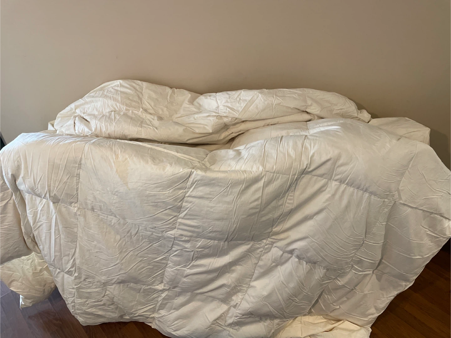 IKEA Duvet - King Size, White (FJÄLLARNIKA)