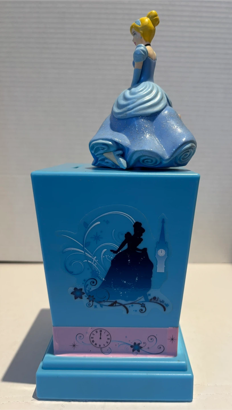 Vintage Disney Cinderella Digital Coin Counting Bank Piggy Bank - photo 2