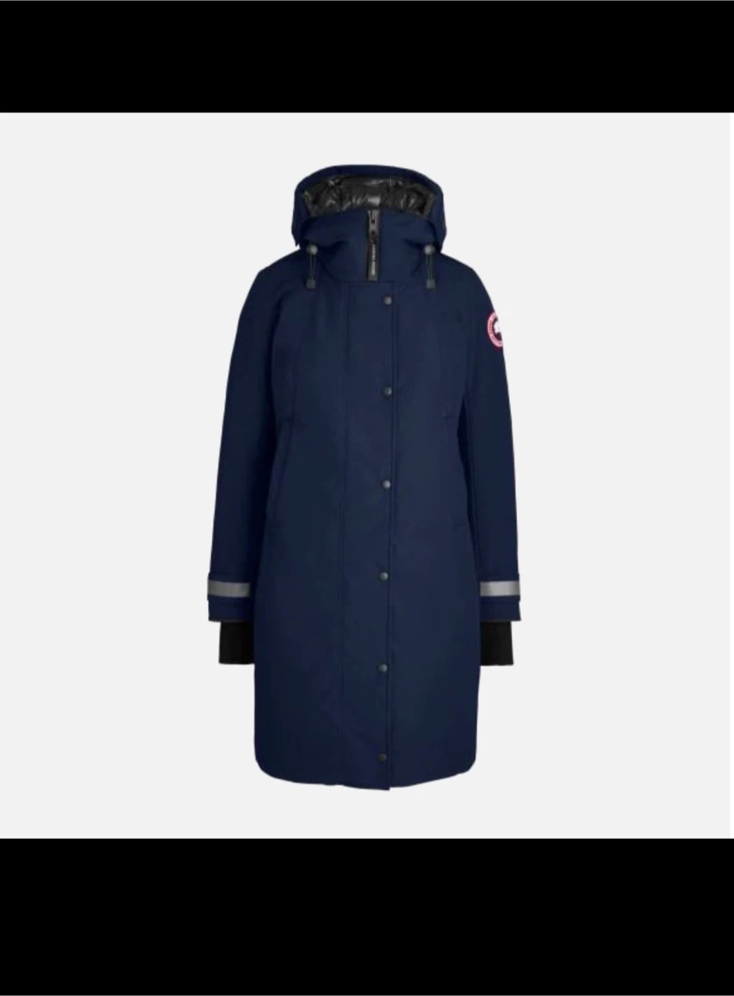 Canada Goose Navy Parka with Fur Hood Trim - photo 3
