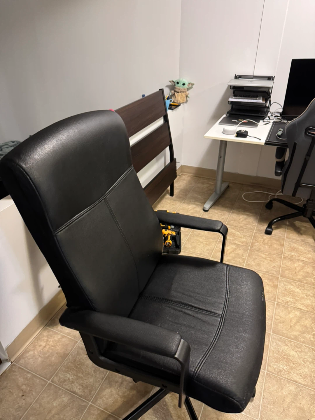 Ikea Black Office Chair - photo 3