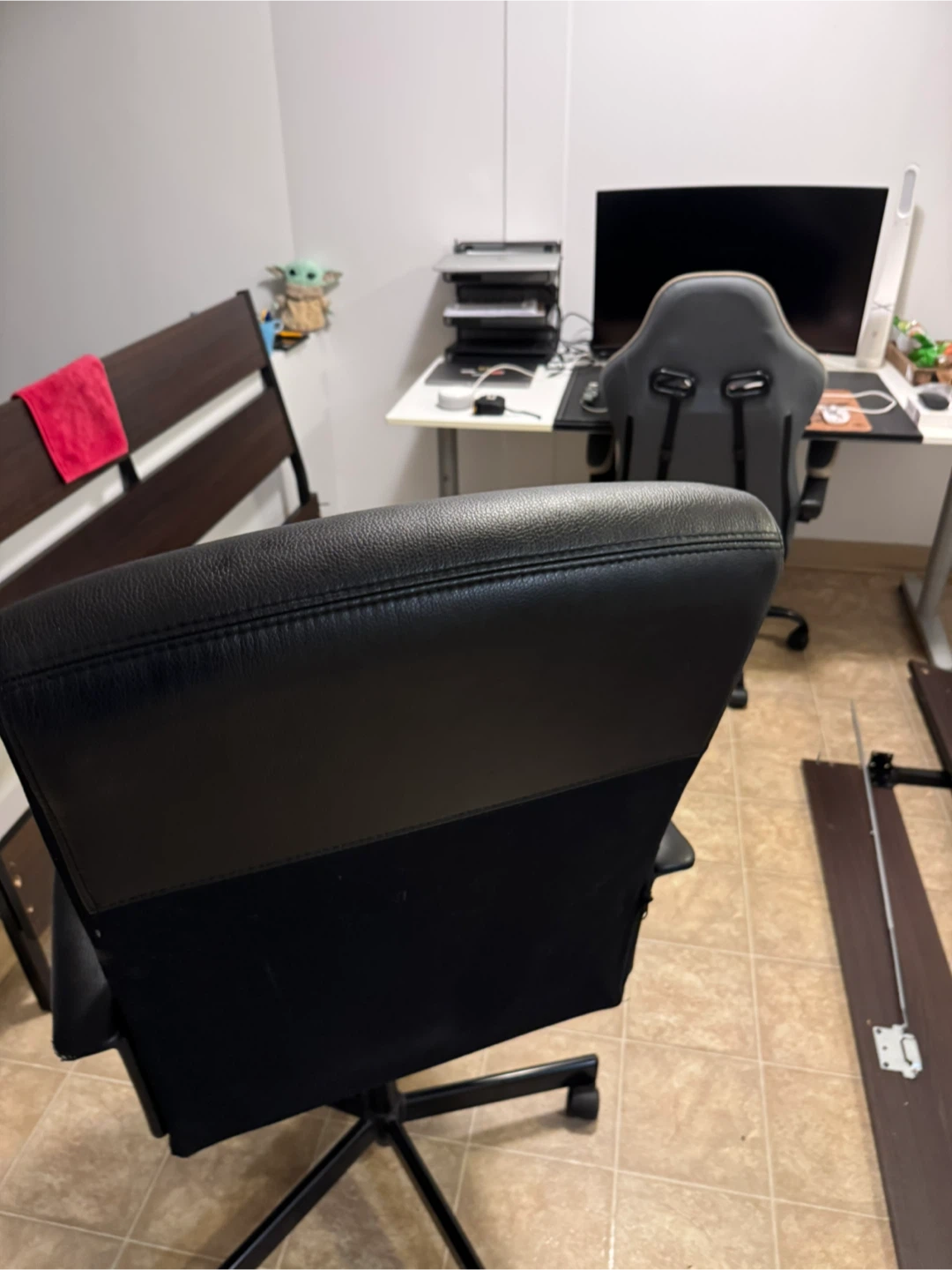 Ikea Black Office Chair - photo 4