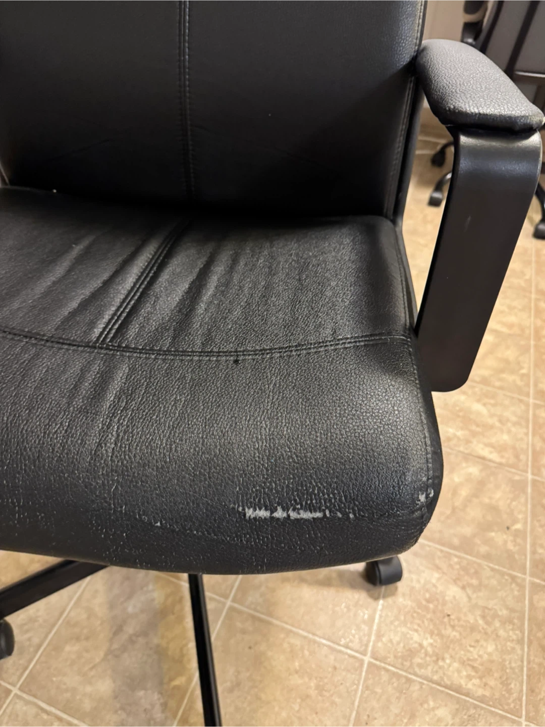 Ikea Black Office Chair - photo 2