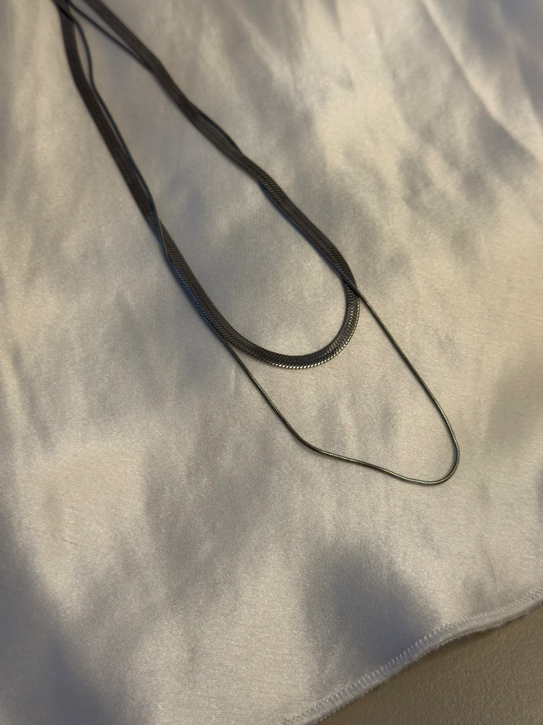 Layered Snake Chain Necklace - photo 4