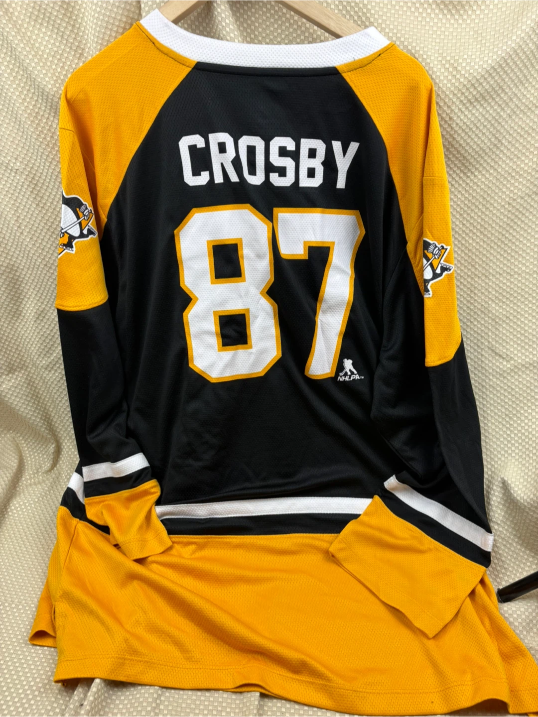 Pittsburgh Penguins Crosby #87 Hockey Jersey L/XL - photo 4