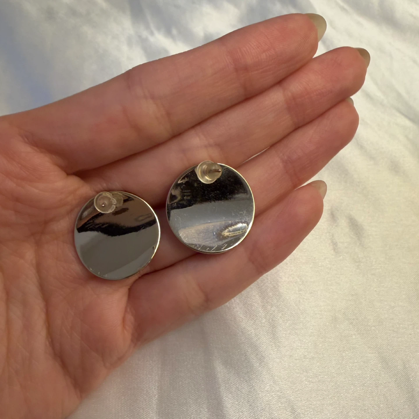 Round Disc Earrings - photo 3