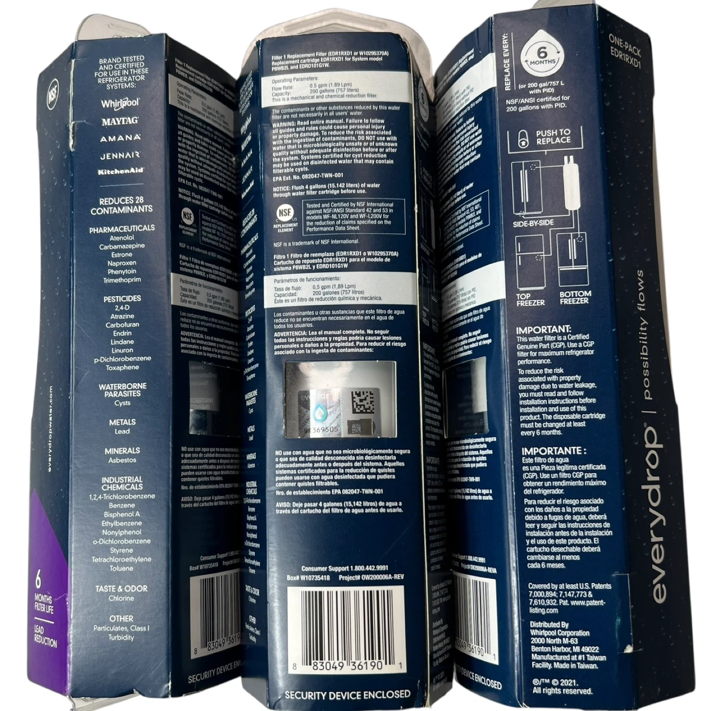 EveryDrop EDR1RXD1 Refrigerator Ice & Water Filter - photo 2