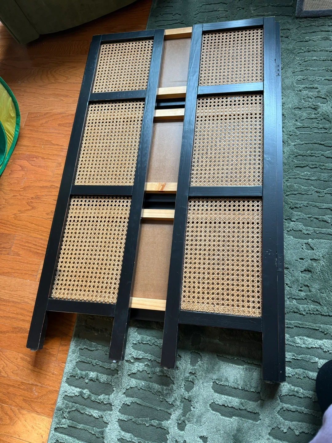 Black Cane Accent Bookshelf - photo 3
