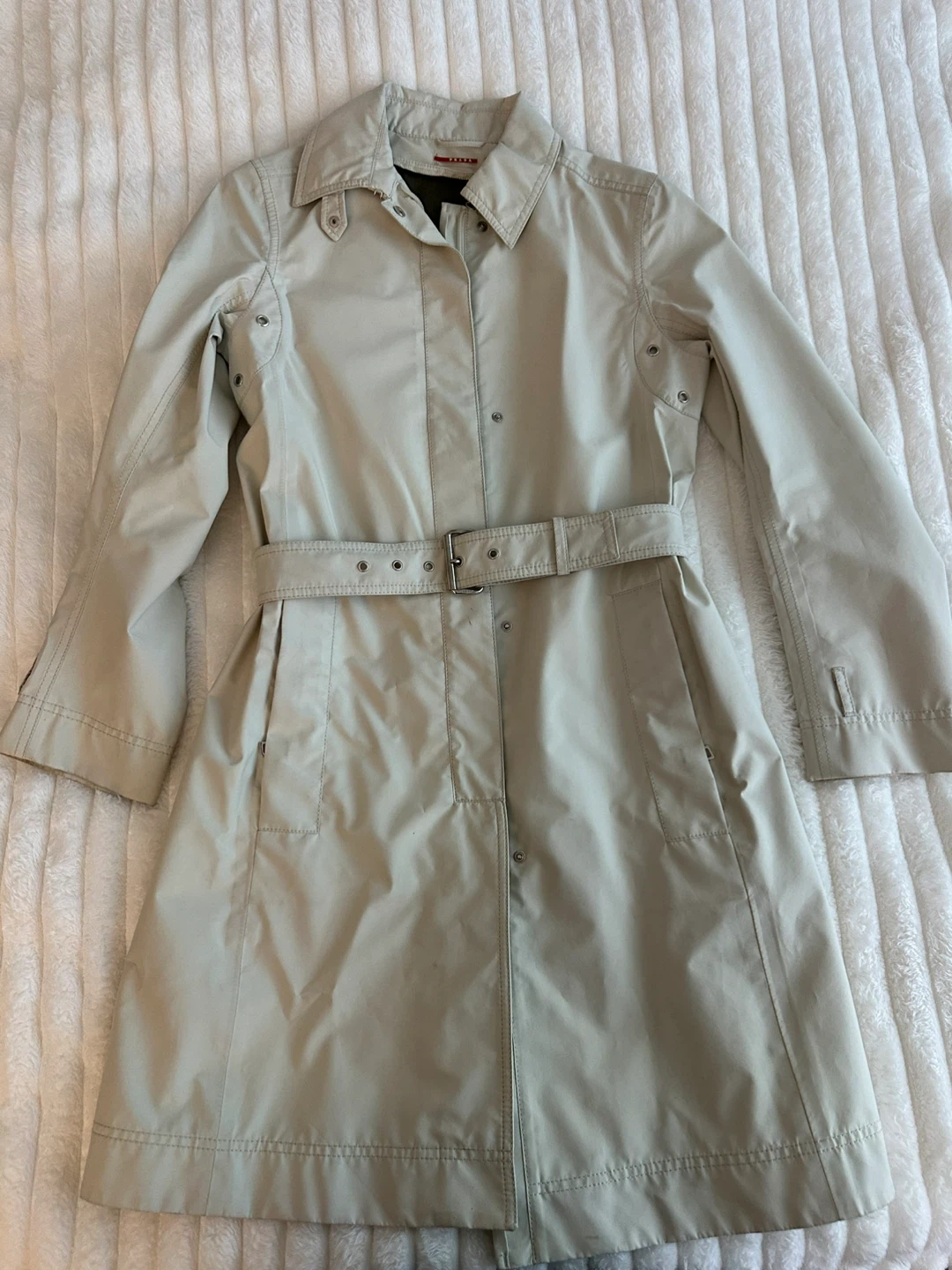 Prada Women's Beige Trench Coat