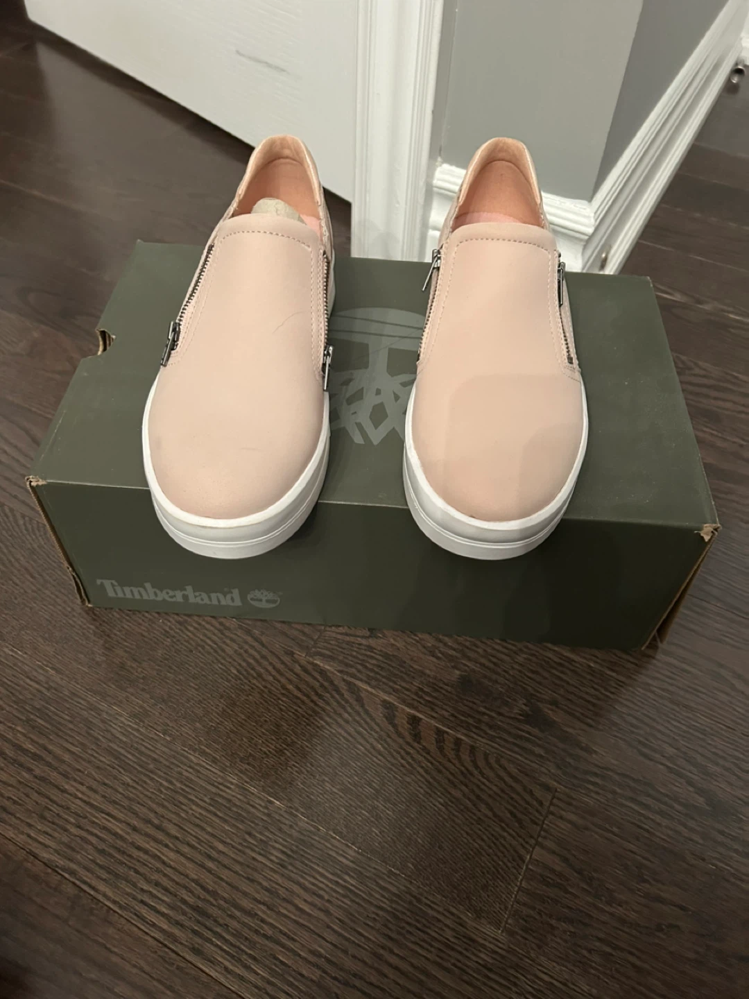 Timberland Pink Slip-On Sneakers with Anti-Fatigue Technology - photo 2