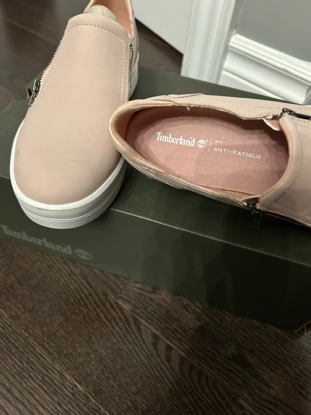 Timberland Pink Slip-On Sneakers with Anti-Fatigue Technology - photo 4