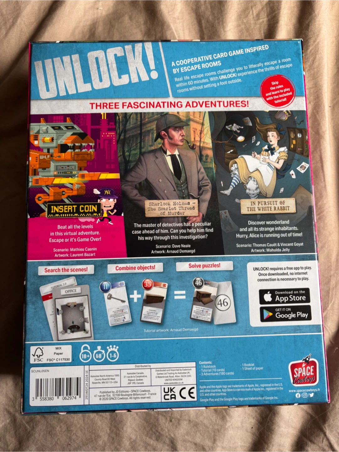 Unlock! Heroic Adventures Board Game - photo 2