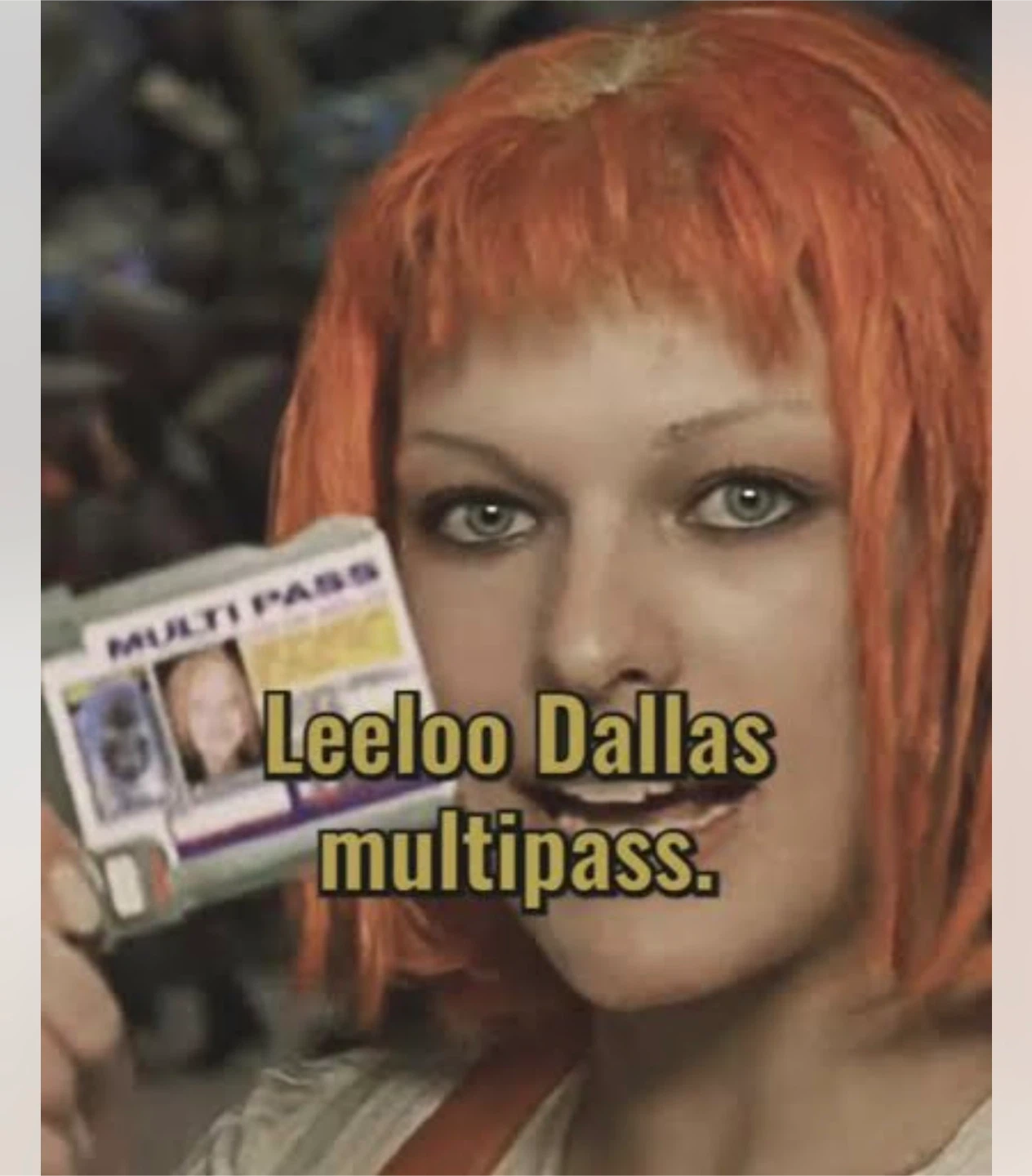 Card Holder - Multipass Inspired - 5th Element - photo 3