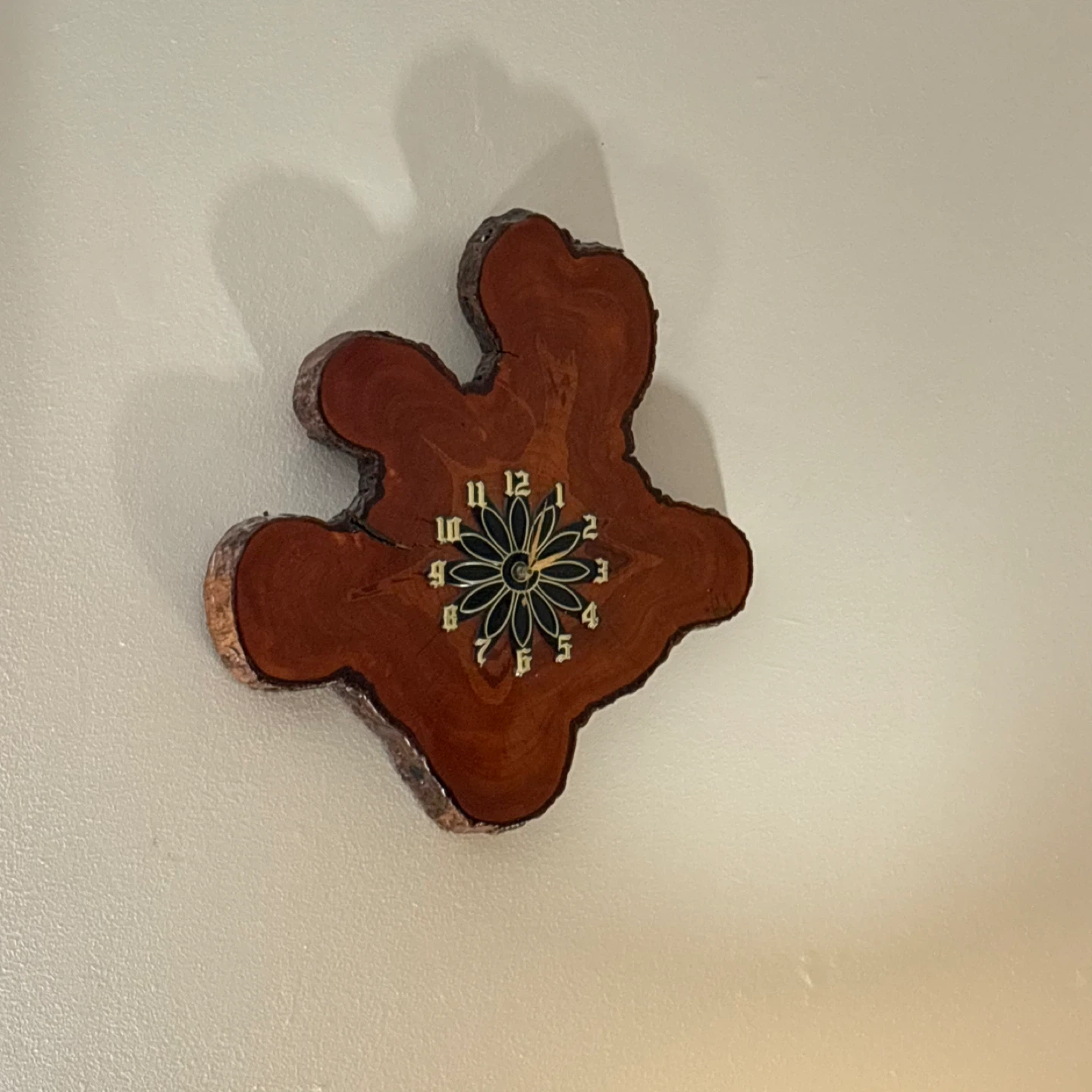 Live Edge Wood Slice Wall Clock