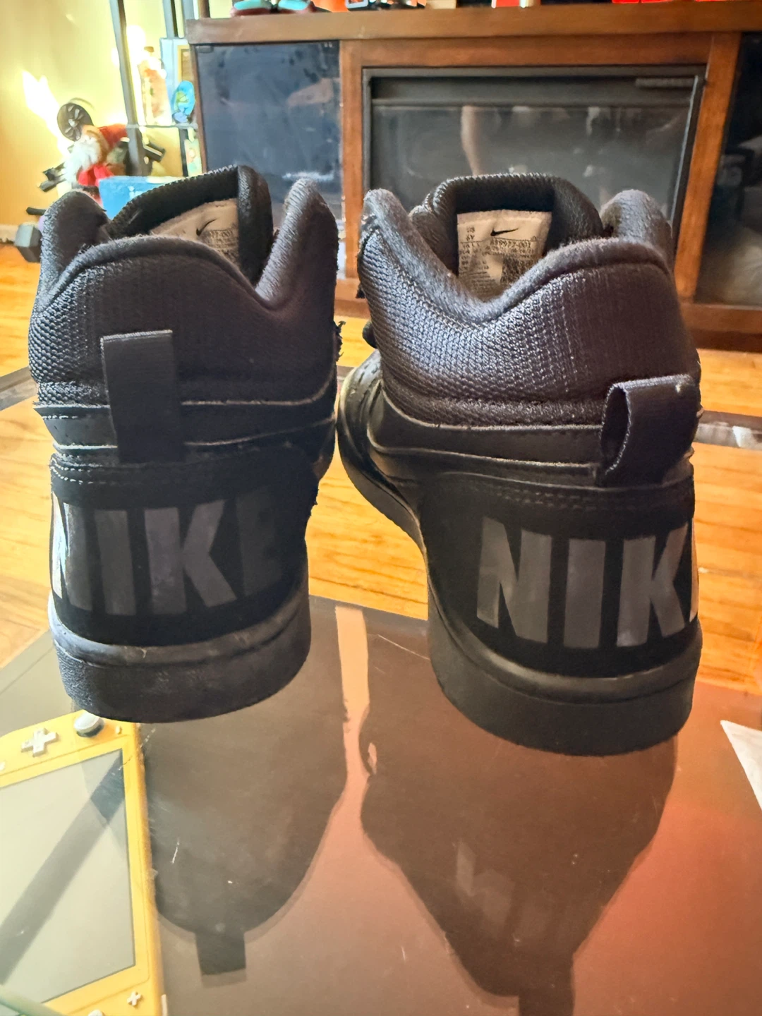 Nike Black High Top Sneakers - photo 3