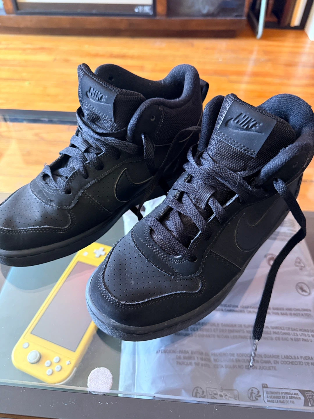 Nike Black High Top Sneakers