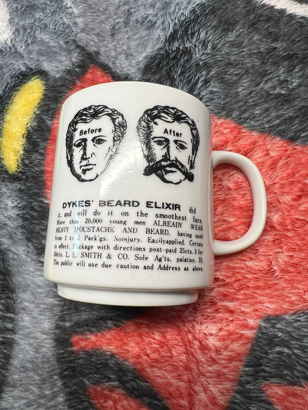 Dykes' Beard Elixir Moustache Mug - photo 3