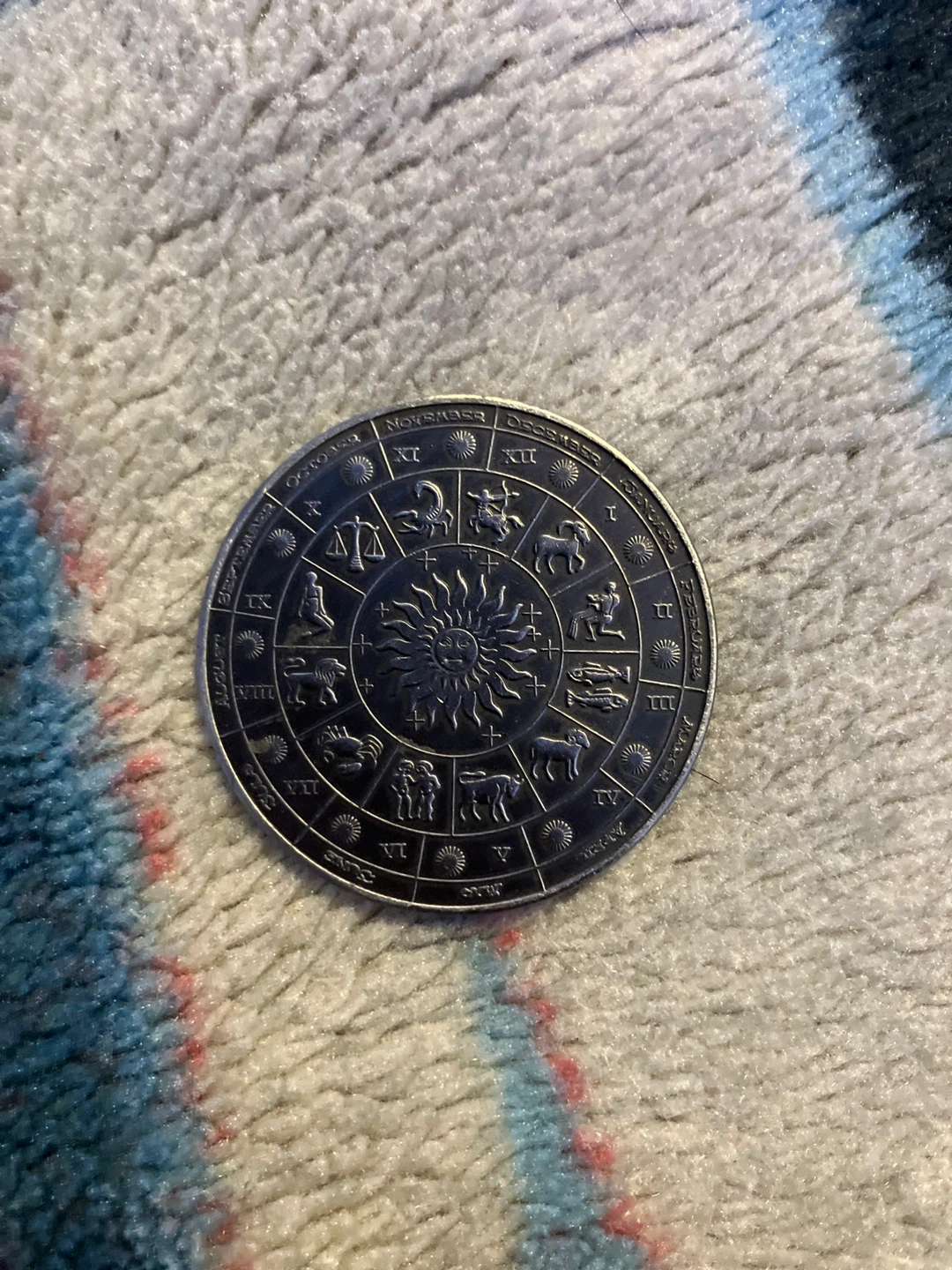 Zodiac and Celestial Themed Coin - photo 2