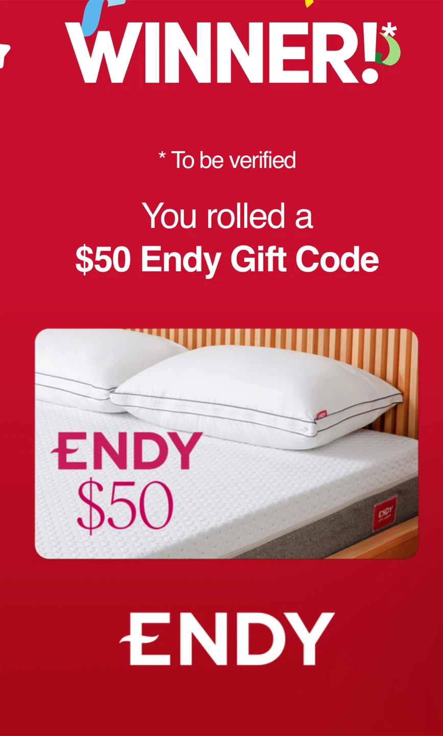 $50 Endy Gift Code