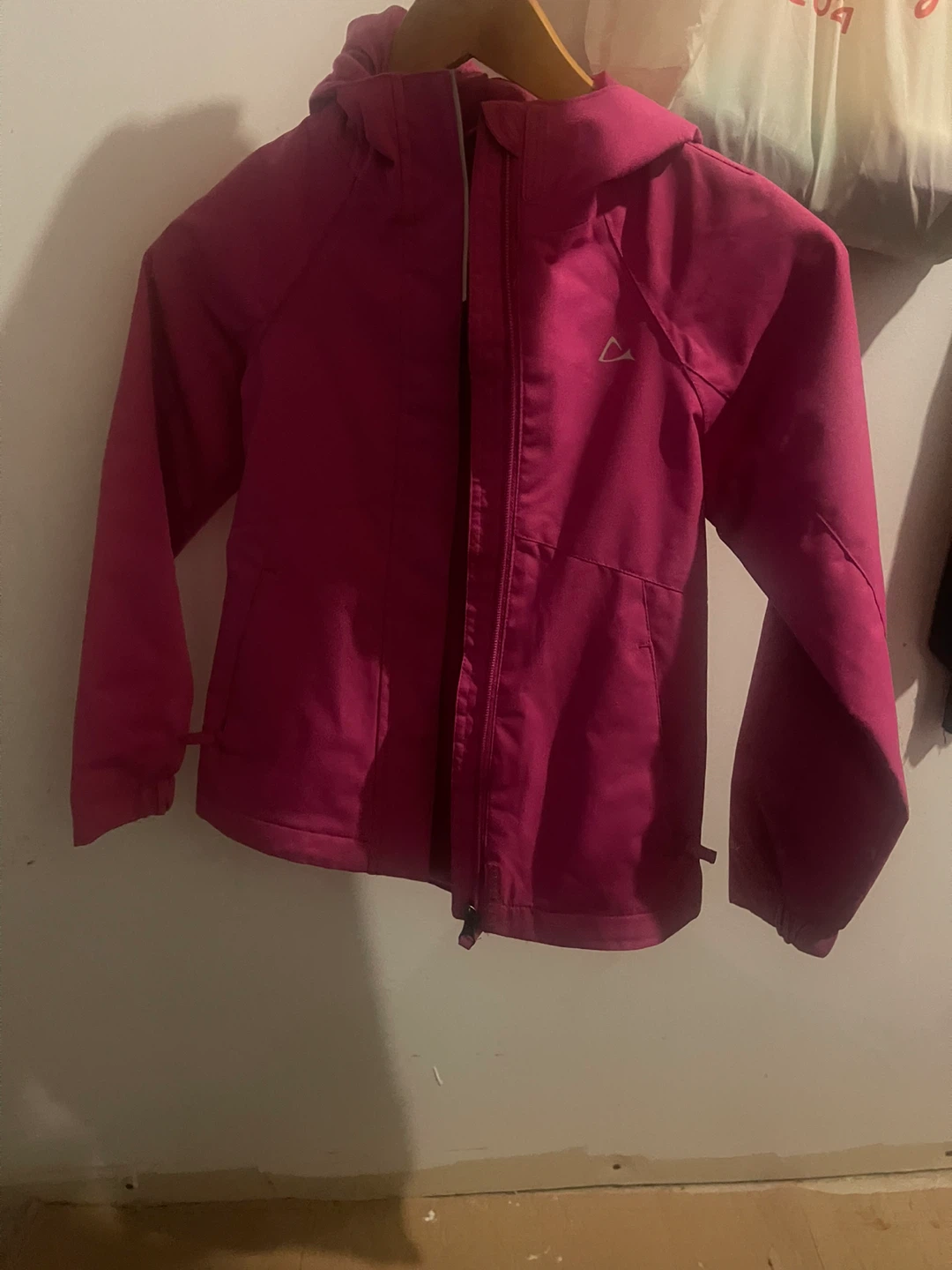 Paradox Kids Pink Hooded Jacket - Size S/P 6 - photo 2