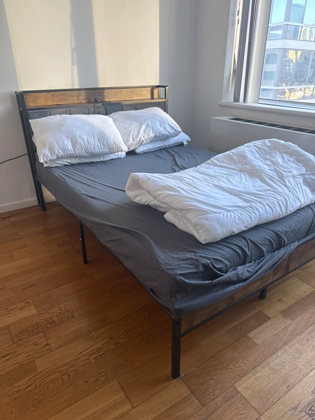 Bed Frame with FREE mattress and duvet
