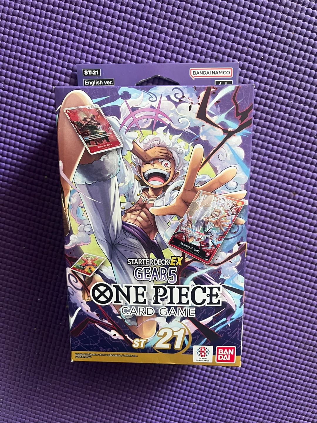 One Piece Card Game Starter Deck ST-21 Gear 5 English Ver.