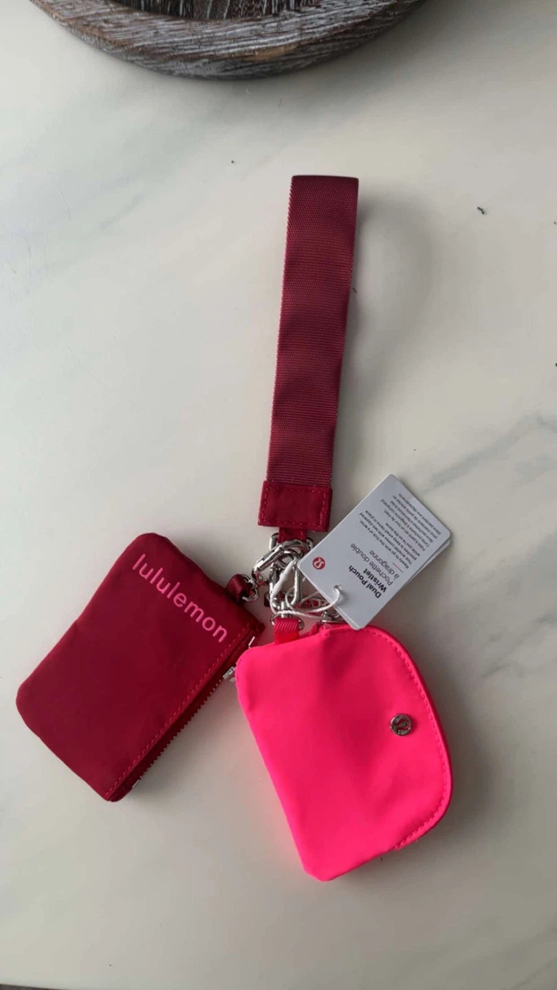 Lululemon Dual Pouch Wristlet