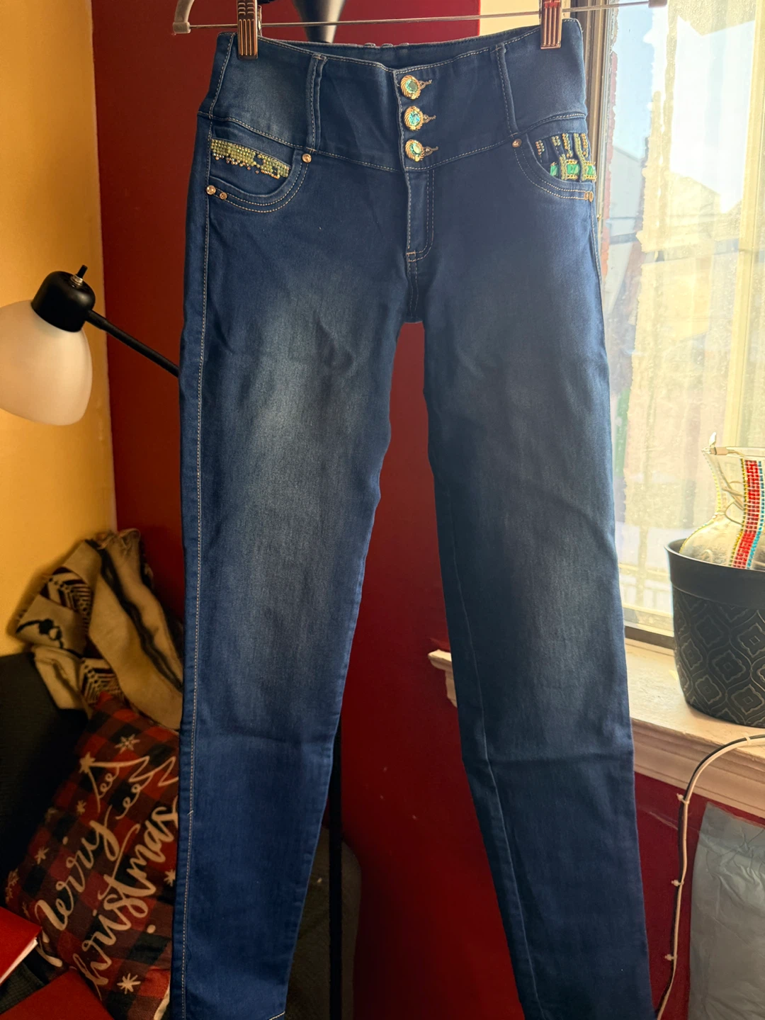 Jeans Colombianos . Blue Jeans Size 10 - photo 5