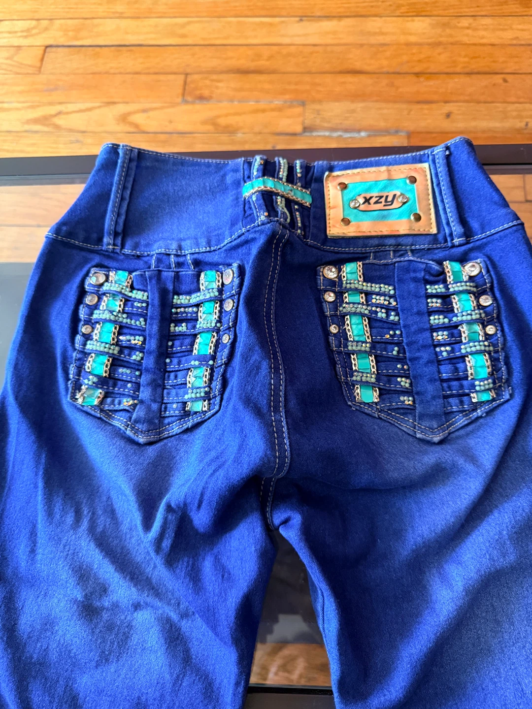 Jeans Colombianos . Blue Jeans Size 10 - photo 3