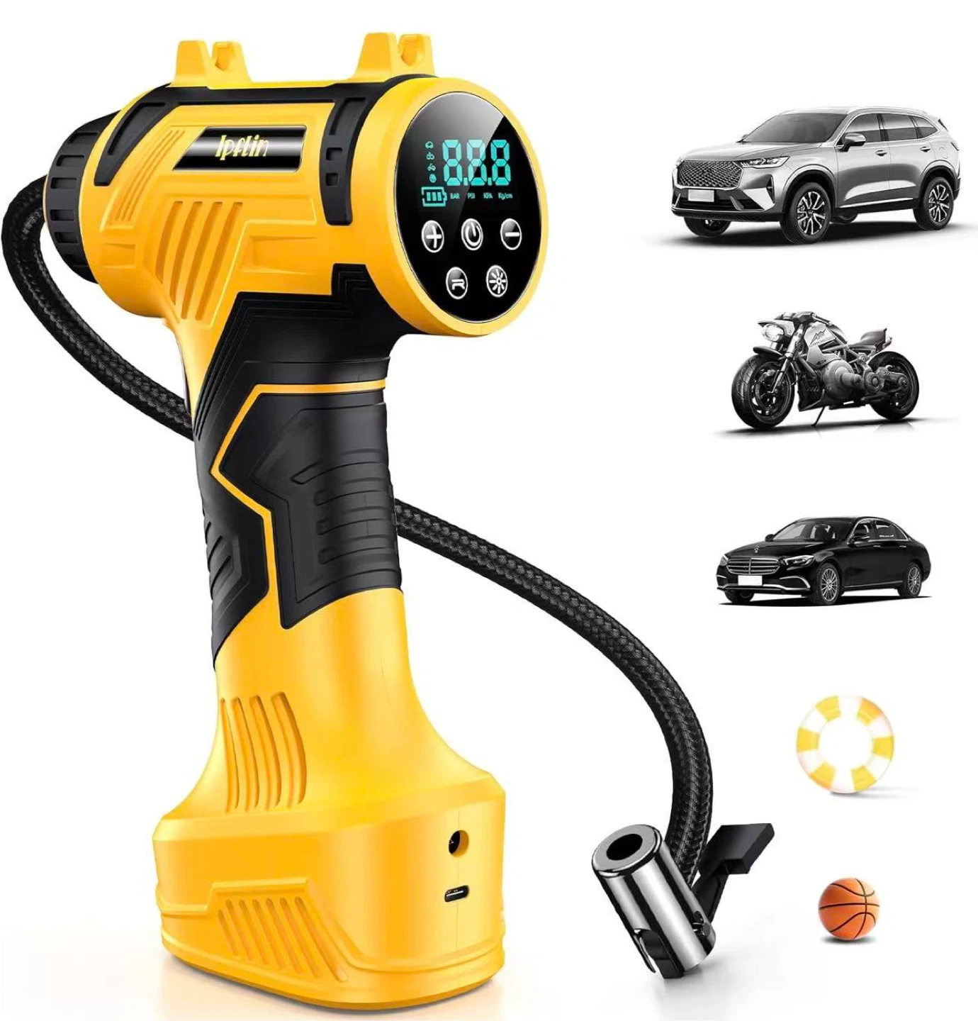 Cordless Portable Air Compressor 160 PSI