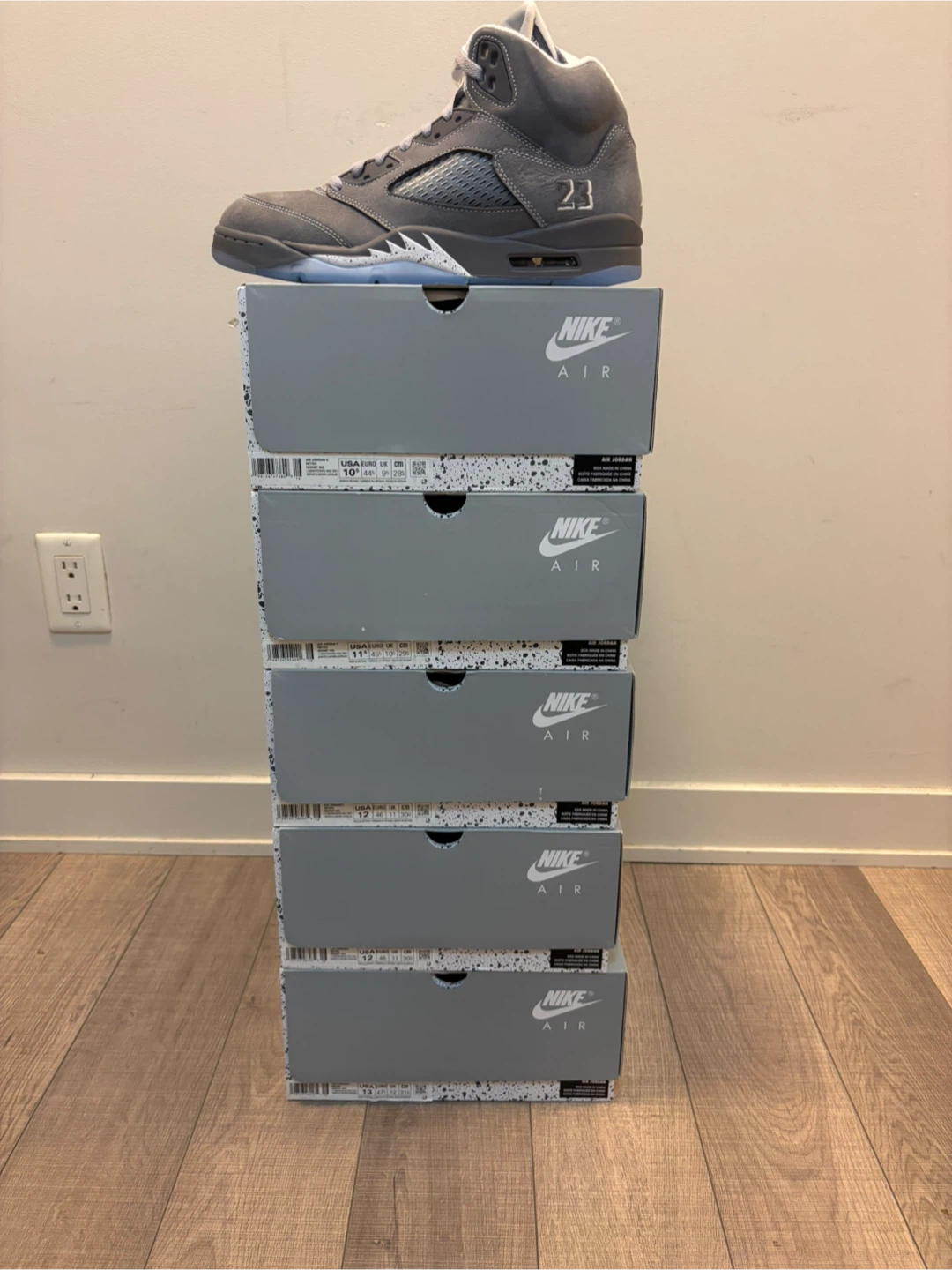 Jordan 5 Retro Wolf Grey 2026 Men’s