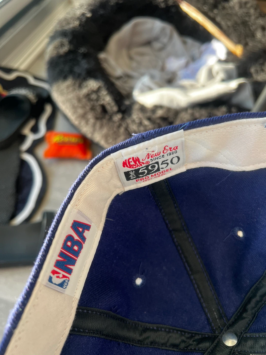 Golden State Warriors New Era 5950 Pro Model Cap Size 7 1/4 - photo 3