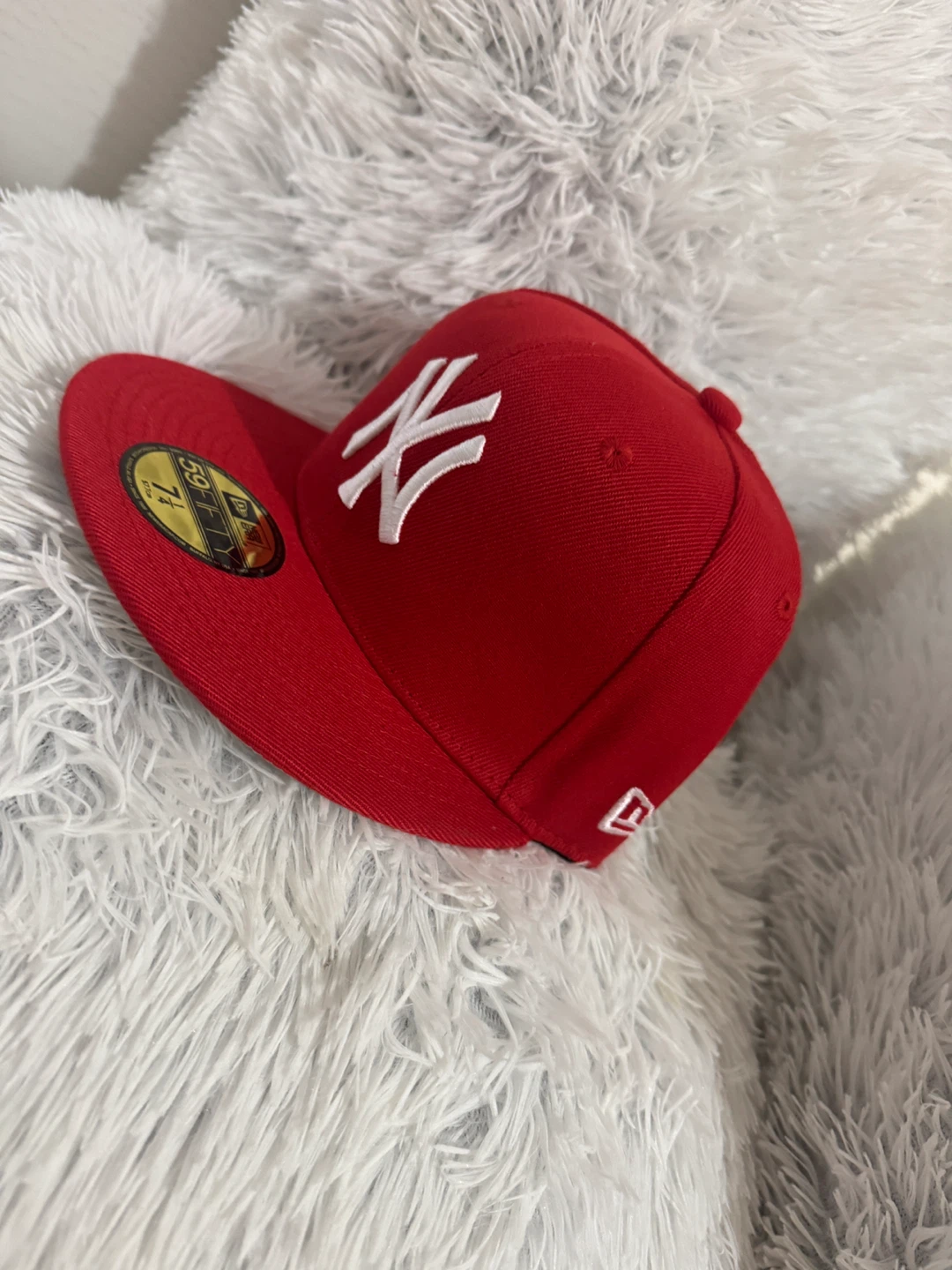 New Era 59FIFTY Red Fitted Hat